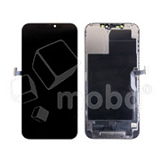 Дисплей для iPhone 12 Pro Max (A2411) в сборе с тачскрином Черный - (In-Cell, Full HD) (с верификацией = с привязкой без ошибки)