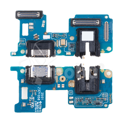 Шлейф для Realme 10 4G (RMX3630) плата на системный разъем/разъем гарнитуры/микрофон - Премиум