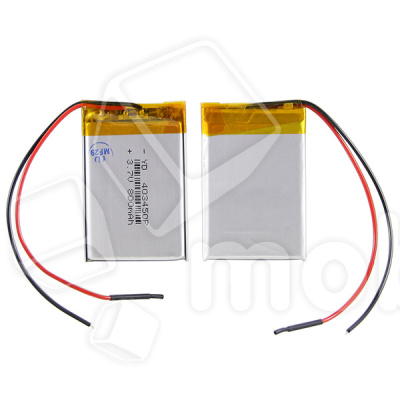 Аккумулятор универсальный 403450p 3,7v Li-Pol 1000 mAh (4*34*50 mm)