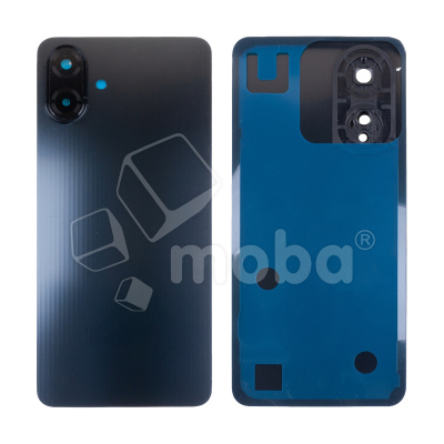 Задняя крышка для Samsung Galaxy A07 4G (A075F) Черный - Премиум