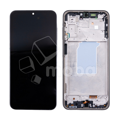 Дисплей для Samsung Galaxy A26 5G (A266B) модуль с рамкой Черный - (OLED) (Full Size)