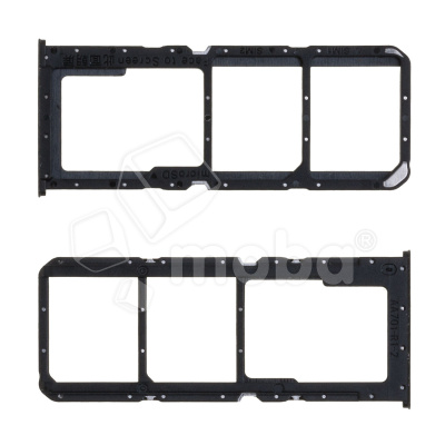 Держатель SIM для Realme 8 4G/8 Pro (RMX3085/RMX3081) Черный