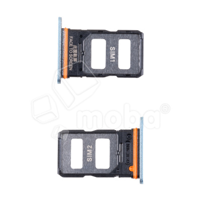 Держатель SIM для Xiaomi Poco X6 5G (23122PCD1G) Синий
