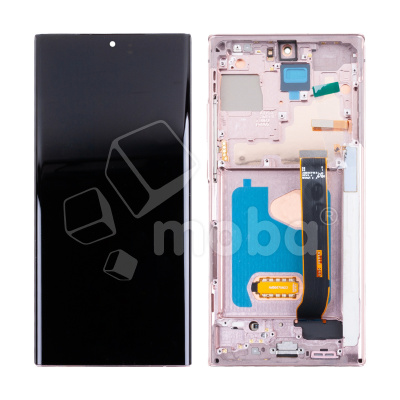 Дисплей для Samsung Galaxy Note 20 Ultra (N985F/N986F) модуль с рамкой Коричневый - (OLED) (Full Size)