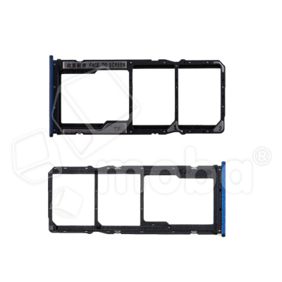 Держатель SIM для Xiaomi Redmi 9T (M2010J19SY) Синий