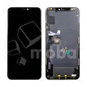 Дисплей для iPhone 11 Pro Max (A2218) в сборе с тачскрином Черный - DD (Hard OLED, Full HD) (площадка под IC)