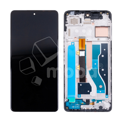 Дисплей для Tecno Camon 20 Pro 4G/20 (CK7n/CK6n) модуль с рамкой Черный - OR