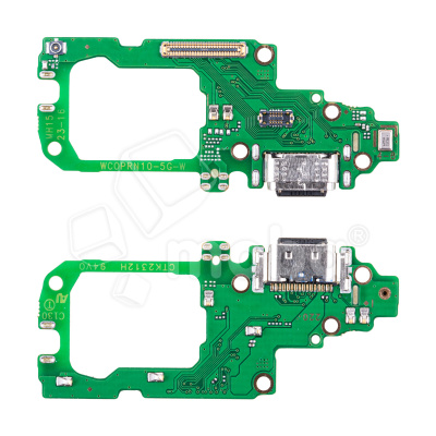 Шлейф для OPPO Reno 10 5G (CPH2531) плата на системный разъем/микрофон