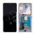 Дисплей для Samsung Galaxy S20 Ultra (G988B) модуль с рамкой Серый - (OLED) (Full Size)