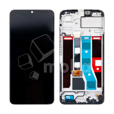 Дисплей для Realme C51 (RMX3830) модуль с рамкой Черный - OR