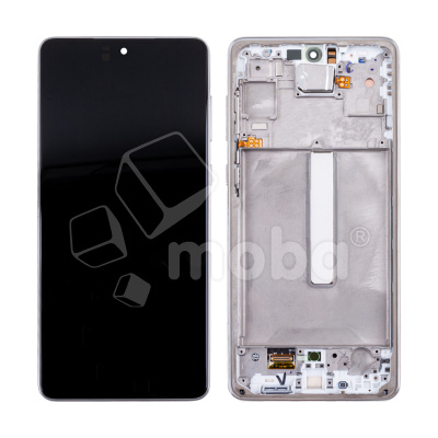 Дисплей для Samsung Galaxy A73 5G (A736B) модуль с рамкой Белый - OR (SP)