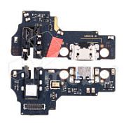 Шлейф для Realme C33 (RMX3624) плата системный разъем/разъем гарнитуры/микрофон - Премиум