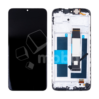 Дисплей для Xiaomi Poco M3/Redmi 9T (M2010J19CG/M2010J19SY) модуль с рамкой Черный - OR