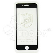 Защитное стекло "Тонкое" для iPhone 7/8/SE (2020)/SE (2022) Черный (Полное покрытие 0,25 мм)