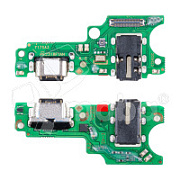 Шлейф для Vivo Y28 4G (V2352) плата на системный разъем/разъем гарнитуры/микрофон