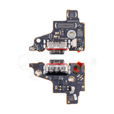 Шлейф для Xiaomi 12 Lite (2203129G) плата на системный разъем/микрофон - Премиум