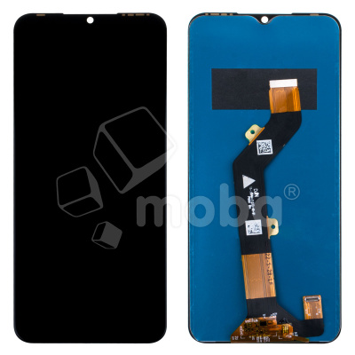 Дисплей для Tecno Spark 8C (KG5n) в сборе с тачскрином Черный - Оптима