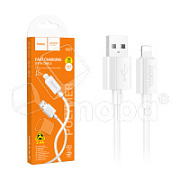 Кабель USB - Lightning Hoco X107 (2.4А) Белый