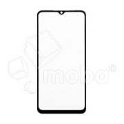 Стекло для переклейки Xiaomi Redmi 10C/Poco C40 (220333QNY/220333QPG) с OCA пленкой Черный - OR (Mitsubishi)