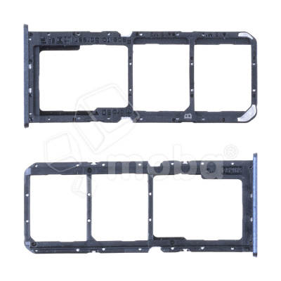 Держатель SIM для Realme C30/Narzo 50i Prime (RMX3581/RMX3506) Черный