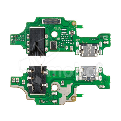 Шлейф для Tecno Camon 15 (CD7) плата на системный разъем/разъем гарнитуры/микрофон