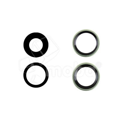 Стекло камеры для iPhone 17 (комплект 2 шт.) Зеленый