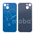 Задняя крышка для iPhone 13 (A2635) Синий (стекло, узкий вырез под камеру, логотип) - Премиум