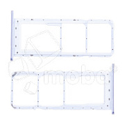 Держатель SIM для Samsung Galaxy A14 4G (A145F) Серебро