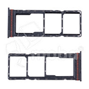 Держатель SIM для Tecno Spark Go 2 (KM4) Черный