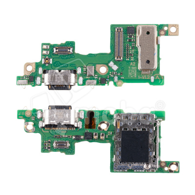 Шлейф для Infinix Note 50 4G (X6858) плата на системный разъем/разъем SIM/микрофон - Премиум