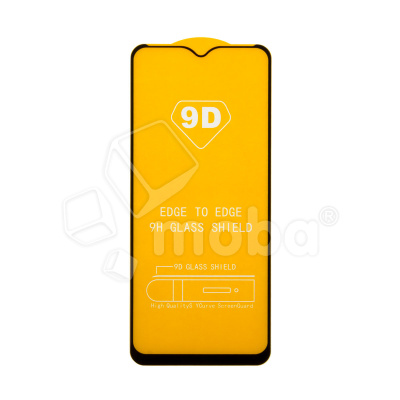 Защитное стекло "Полное покрытие" для Xiaomi Redmi 10C/12C/Poco C40/C55 Черный