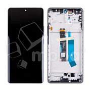 Дисплей для Xiaomi Redmi Note 14 Pro 4G (24116RACCG) модуль с рамкой Черный - OR (SP)