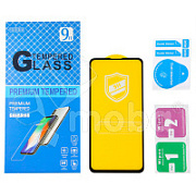 Защитное стекло "Премиум" для Samsung Galaxy A70 (A705F) Черный