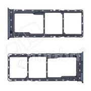 Держатель SIM для Tecno Spark Go 2024 (BG6) Черный