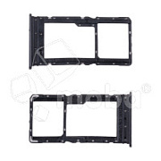 Держатель SIM для Xiaomi Redmi 12 4G (23053RN02Y) Серебро