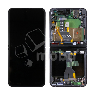 Дисплей для Samsung Galaxy Z Flip7 FE (F761B) модуль внутренний 6.7" Черный - OR (SP)