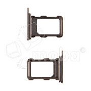 Держатель SIM для iPhone 16 Pro/16 Pro Max (1 Sim) (A3293/A3296) Бежевый
