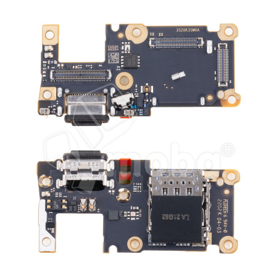 Шлейф для Xiaomi 11T/11T Pro (21081111RG/2107113SG) плата системный разъем/разъем SIM/микрофон - OR (SP)