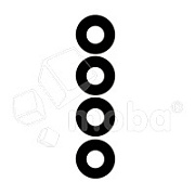 Стекло камеры для Realme 8i (RMX3151) (комплект 4 шт.) Черный