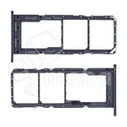 Держатель SIM для Samsung Galaxy A24 4G (A245F) Черный