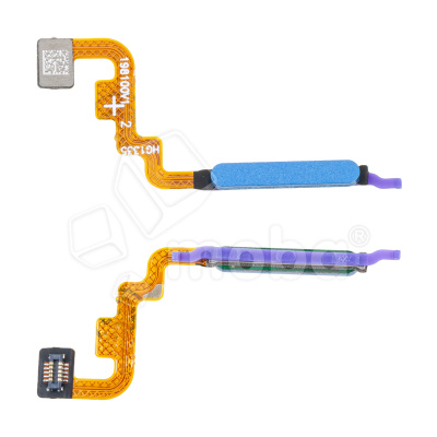 Шлейф для Xiaomi Redmi Note 11/11S 4G/Poco M4 Pro 4G (2201117TY/2201117SY/2201117PG) сканер отпечатка пальцев Синий