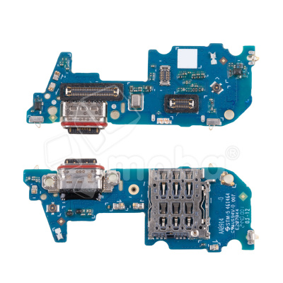Шлейф для Realme 14 Pro+ 5G (RMX5051) плата системный разъем/разъем SIM/микрофон - Премиум