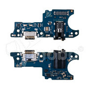 Шлейф для Samsung Galaxy A02s/A03s (A025F/A037F) плата системный разъем/разъем гарнитуры/микрофон - Премиум