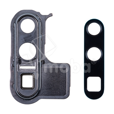 Стекло камеры для Huawei P30 Pro (VOG-L29) в сборе с рамкой Черный