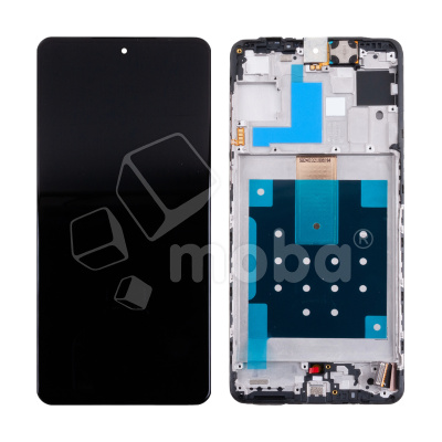 Дисплей для Samsung Galaxy M55 5G (M556B) модуль с рамкой Черный - OR (SP)