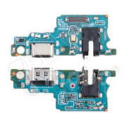 Шлейф для Realme C61 (RMX3930) плата системный разъем/разъем гарнитуры/микрофон - Премиум