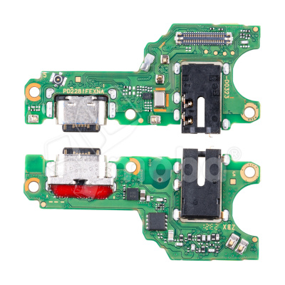 Шлейф для Vivo Y27s (V2322) плата на системный разъем/разъем гарнитуры/микрофон