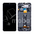 Дисплей для Samsung Galaxy A12 Nacho (A127F) модуль c рамкой Черный - OR Ref. (SP)
