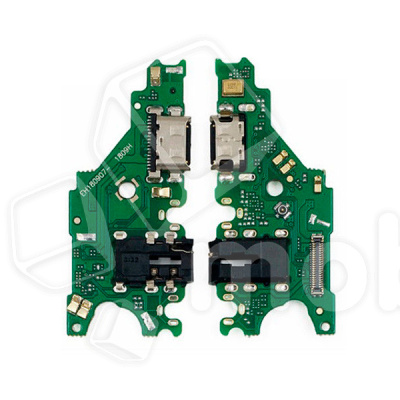 Шлейф для Huawei Mate 20 Lite (SNE-LX1) плата на системный разъем/разъем гарнитуры/микрофон