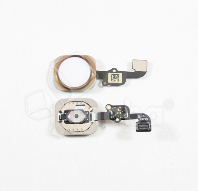 Шлейф для iPhone 6S/6S Plus на кнопку HOME в сборе Розовое Золото